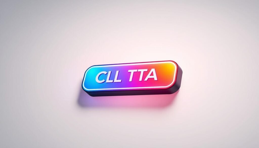A dynamic, attention-grabbing call-to-action button floating against a minimalist, light-colored background. The CTA has a bold, eye-catching design with a vibrant, gradient-infused color scheme that radiates energy and invites user interaction. The button is slightly tilted, giving it a sense of momentum and motion, conveying a strong sense of action and engagement. Soft, directional lighting casts subtle shadows, adding depth and dimensionality to the composition. The overall aesthetic is sleek, modern, and professional, perfectly suited to showcase a high-converting website element.