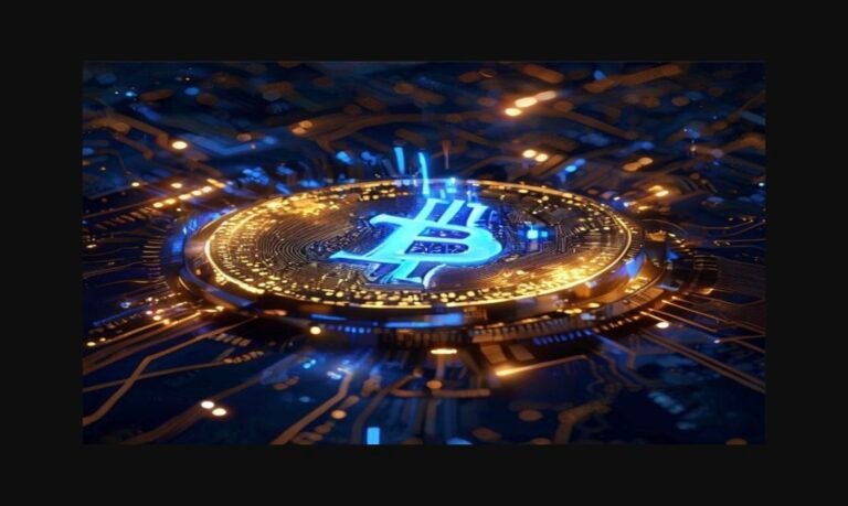 Uncover Blockchain Insights: Latest Trends & Innovations 1 Glowing Bitcoin coin on a quantum computing circuit board, illustrating the quantum threat to Bitcoin and Q-Day in 2026