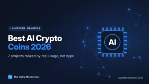 Best AI crypto coins 2026 ranked by real usage