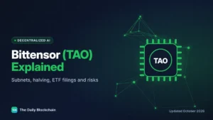Bittensor TAO explained - subnets, halving and ETF guide